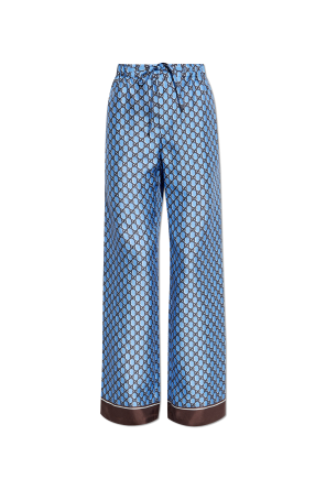 Marni Cotton pants with striped pattern | Women's Clothing